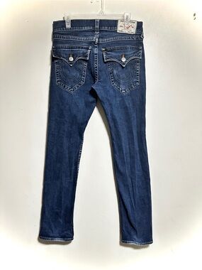 True Religion Women's Dark Blue Slim Jeans